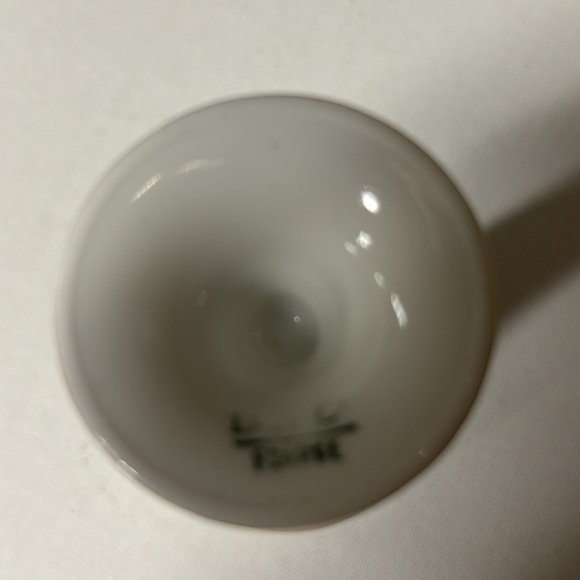 D&C Limoges Bud Vase Handpainted Purple Flowers Delinieres & Co. 5.75” tall - Picture 5 of 6